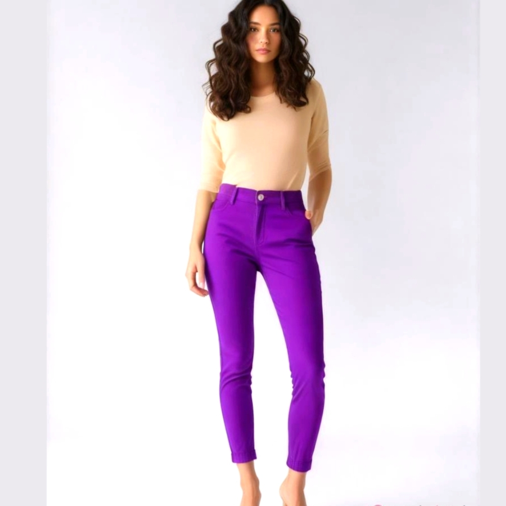 Purple Jeggings